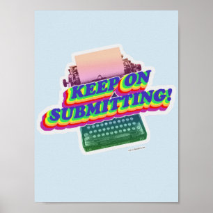 Het ontwerp van het Auteur-proces moet blijven ind Poster