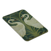 Het ontwerp van het behang 'Swan, Rush and Iris' Magneet (Rechterzijde)