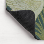 Het ontwerp van het behang 'Swan, Rush and Iris' Muismat (Hoek)