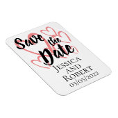 Het ontwerp van het hart sparen de datummagneet magneet (Rechterzijde)