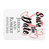 Het ontwerp van het hart sparen de datummagneet magneet (Horizontaal)