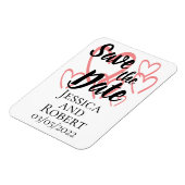 Het ontwerp van het hart sparen de datummagneet magneet (Linkerzijde)