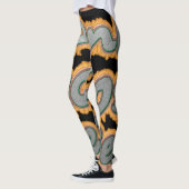 Het ontwerp van het Kunstwerk van de klap over "ki Leggings (Links)