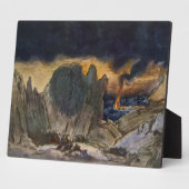 Het ontwerp van het landschap van Phedre, 1917 (kl Fotoplaat (Zijkant)