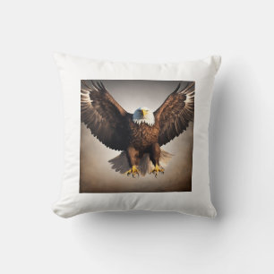 Het ontwerp van het Majestic Flying Eagle Sierkuss Kussen