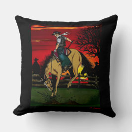 Het ontwerp van het Sierkussen "The Cowboys".