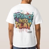 **Het ontwerp van het T-shirt is voorzien van de u (Achterkant)