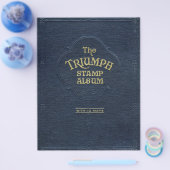Het  ontwerp van het Triumph Stamp Album Flyer (Enkel)