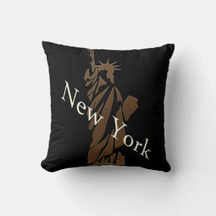 Het ontwerp van het Vrijheidsbeeld New York Kussen