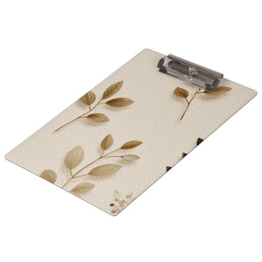 Het ontwerp van Leaves Klembord (Gekanteld)