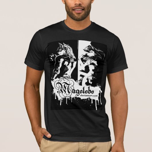 Het ontwerp van Magolobo's Genaro & Jenny T-shirt (Voorkant)