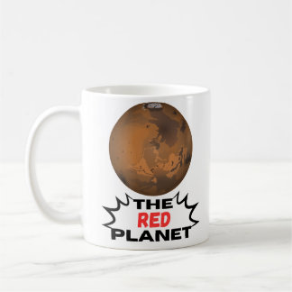 Het ontwerp van Red Planet Koffiemok