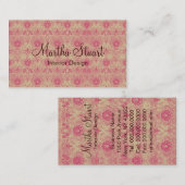 Het ontwerp ~ Visitekaartje (Voorkant / Achterkant)