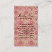 Het ontwerp ~ Visitekaartje (Achterkant)