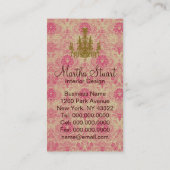 Het ontwerp ~ Visitekaartje (Achterkant)