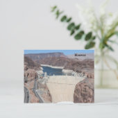 Het ontwerpbriefkaart van de douane van de Dam Briefkaart (Staand voorkant)