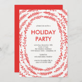 Het ontwerpen de Bijkantoren Moderne Uitnodigingen (Voorkant / Achterkant)