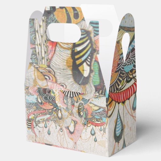 Het ontwerpen van de taal van het licht bedankdoosjes