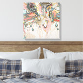 Het ontwerpen van de taal van het licht canvas afdruk (Insitu (Slaapkamer))