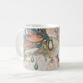 Het ontwerpen van de taal van het licht koffiemok (Voorkant links)