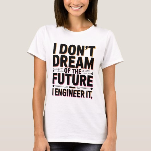Het ontwerpen van de toekomstige software engineer t-shirt (Voorkant)