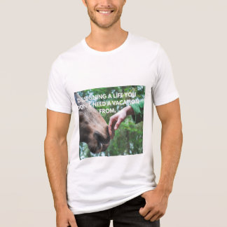 Het ontwerpen van een leven Paardenvriend Motivati Tri-Blend Shirt
