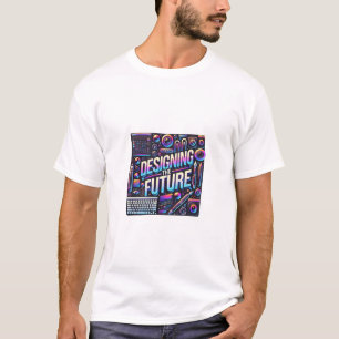 Het ontwerpen van het toekomstige T-shirt