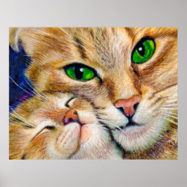 Het onuitgesproken liefdescomfort poster