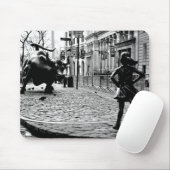 Het onverdiende meisje muismat (Met muis)