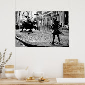 Het onverdiende meisje poster (Keuken)