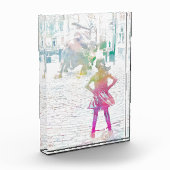 Het onverdiende meisje (Waterverf) Fotoblokken (Links)