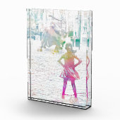 Het onverdiende meisje (Waterverf) Fotoblokken (Rechts)