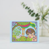 Het onverwacht_ Briefkaart omsluiten (Staand voorkant)