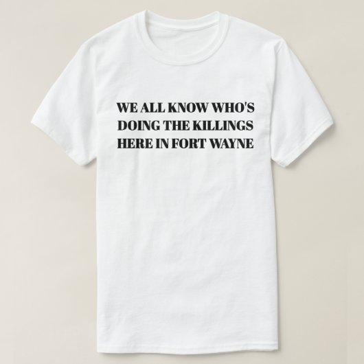 Het Onwetende Mensen T-Shirt (Design voorkant)