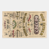 Het Onze Vader  aangepaste Sticker (Voorkant)