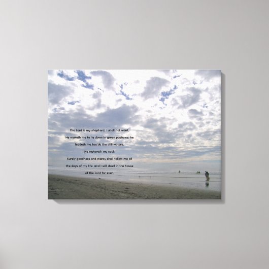Het Onze Vader Canvas Afdruk (Voorkant)