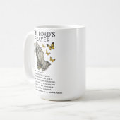 Het Onze Vader gebed Koffiemok (Voorkant links)