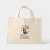 Het Onze Vader gebed Mini Tote Bag (Voorkant)