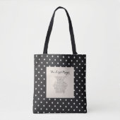 Het Onze Vader gebed Tote Bag (Voorkant)
