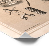 Het Onze Vader  Geïllustreerd Poster (Hoek)