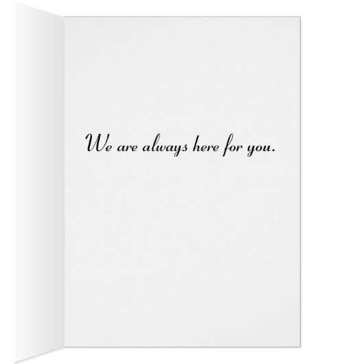 Het Onze Vader sympathiekaart (Binnen (Rechts))