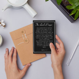 Het Onze Vader sympathiekaart