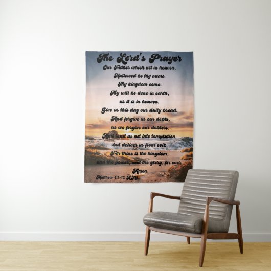 Het Onze Vader Tapijt Wandkleed (In situ)