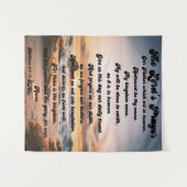 Het Onze Vader Tapijt Wandkleed (Voorkant (horizontaal))