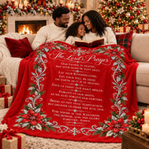 Het Onzevadersgebed | Elegante Kerstmis Rood & Zil