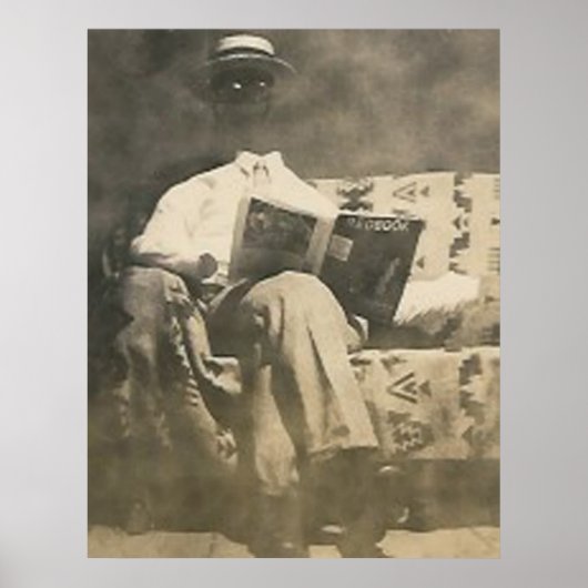 Het onzichtbare poster van het man (Voorkant)