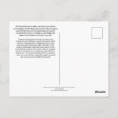Het Onzichtbare Zichtbaar Maken Briefkaart (Achterkant)