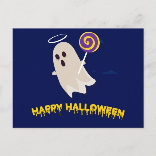 Het onzinnige 's nachts met het Briefkaart van Eig (Voorkant)