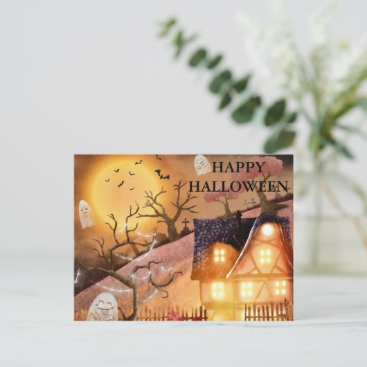 Het onzinnige 's nachts met het Briefkaart van Eig (Staand voorkant)