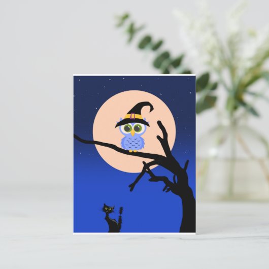 Het onzinnige 's nachts met het Briefkaart van Eig (Staand voorkant)